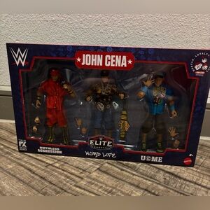 John Cena WWE Elite Collection 3 Figure Pack New